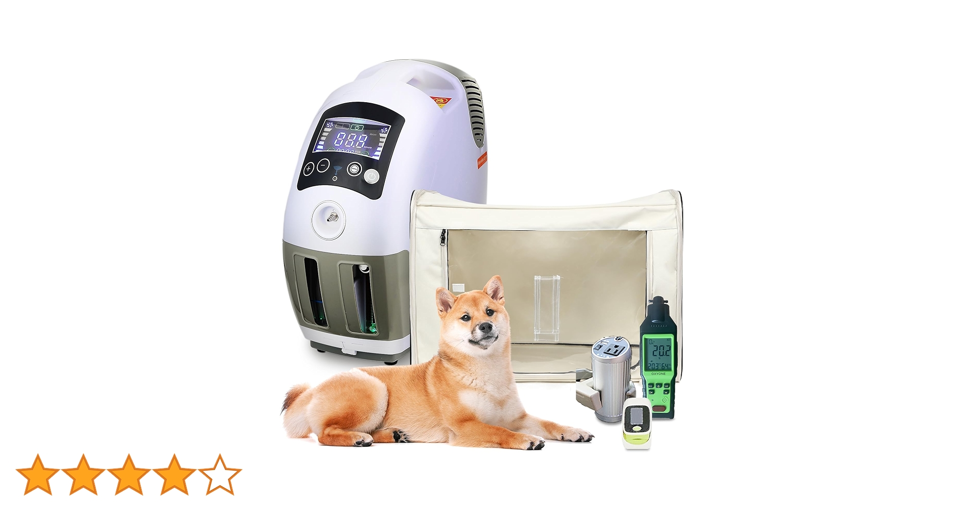 家庭用酸素発生器 犬 猫 ペット用 ★医療用ではありません Amazon | 【獣医師監修】 犬・猫対応 酸素発生器 ペット MAF mini1.5